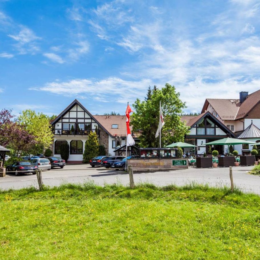 Innenhof Hotel Spessart